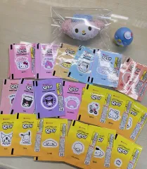 まとめ）Sanrio サンリオ わたあめガム 24枚+グリップトック+フィギュア