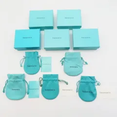 M05-k075 TIFFANY＆Co. ティファニー ジュエリーボックス 箱/保存袋 空箱 5点セット