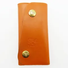 M09-B01 IL BISONTE イルビゾンテ レザー ロング4連キーケース ベージュ