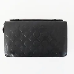 ✨大人気！レア✨ COACH 長財布 オーガナイザー ブラック クラッチバッグ 楽天市場】コーチ メンズ 長財布 COACH トラベル ウォレット