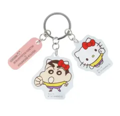 クレヨンしんちゃん サンリオ コラボ アクリルキーホルダー