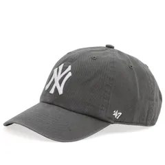 フォーティーセブン メンズ アクセサリー 帽子 キャップ 47 NYankees Clean Up Cap Charcoal チャコール
