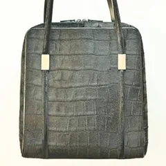 GUCCI オールドグッチ ハラコ/レザー ショルダーバッグ トートバッグ ブラック M2511-k079