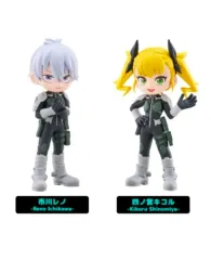 (まとめ) 怪獣8号 パルヴァス フィギュア 一花とレノ 紫之 創 キコ