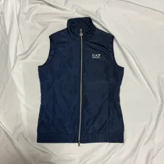 M EA7 エンポリオアルマーニ ネイビー インナー ダウン ベスト