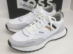 新品未使用 BOSS メンズ スニーカー ベージュ ブラック ホワイト