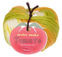 【在庫処分】マルチ col.203 系 並太 25g 毛糸 トマト 約65m メイクメイク 3玉セット オリムパス製絲