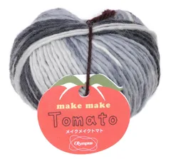 【新着商品】マルチ col.210 系 並太 毛糸 25g トマト 約65m メイクメイク Thread) 3玉セット オリムパス製絲(Olympus