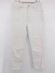 ◇ BEAUTY & YOUTH UNITED ARROWS カジュアル ジーンズ デニム パンツ サイズS オフホワイト レディース E  【1306240003887】