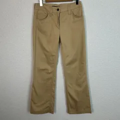 BURBERRY LONDON バーバリーロンドン ノバチェック チノパンツ ベージュ 36サイズ レディース 古着 レトロ アメカジ