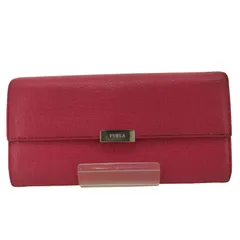 フルラ FURLA レザー ロングウォレット 二つ折り 長財布 レディース 表記無 