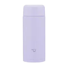 保温・保冷 コンパクト 洗う点数2点 スクリューマグ シームレスせん 食洗機対応 ライラックパープル 【持ちやすいスリムタイプ】 250ml SM-MS25-VM 水筒 象印
