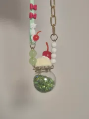 メテオ様 ミニ クリームソーダ (メロンソーダ) チェーン msd mdd用 出品