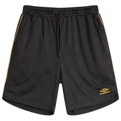 アンブロ メンズ ボトムス ハーフパンツ・ショーツ Umbro Football Short Black ブラック