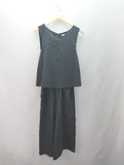 ◇ TITIVATE 大人っぽい おしゃれ シンプル 無地 オールインワン サイズF ネイビー レディース E  【1307040073483】