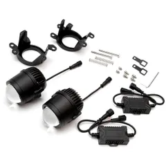 YOURS(ユアーズ): 40系 アルファード ヴェルファイア 専用 LEDプロジェクターフォグランプユニット 【ホワイト 6500K】 ALPHARD VELLFIRE LED カスタム パーツ プロジェクター フォグ ライト y702-019wh ...