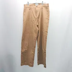 ◇ emma clothes チノパン カジュアル シンプル ジップフライ ワーク パンツ サイズM ブラウン メンズ E 【1307210003098】