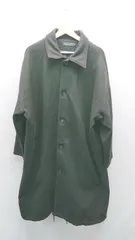 ◇ revertical アウター シンプル カジュアル 冬物 ロング ドローコード 長袖 コート サイズM ブラック メンズ E 【1307210021474】