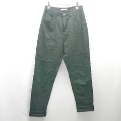 ◇ classicalelf クラシカルエルフ 無地 テーパード シンプル デニムパンツ サイズM ブラック レディース E  【1308160034354】