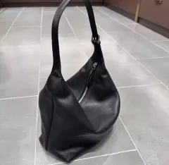 スタンドオイル マッシュバッグ ブラック ショルダーバッグ