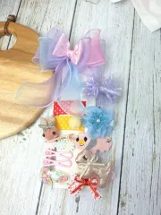 女の子 ヘアクリップ13個 まとめ