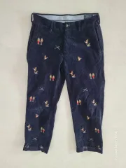 ユニセックス POLO RALPH LAUREN(ポロラルフローレン) コーデュロイ ズボン (ネイビー ストレッチ30)