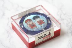 Slam Dunk　スラムダンク TV アニメ 桜木花道 流川楓 重量感 メタル ダイキャスト製 バッジ ケース付 井上雄彦 レトロ マスコット ※検索 フィギュア