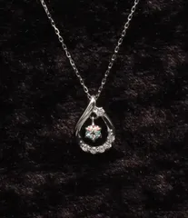 美品 カナルヨンドシー ネックレス SV 雫モチーフ 2020 レディース canal4℃