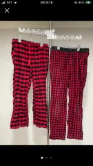 UNIQLO チェック柄パジャマ ズボン