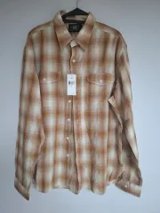 XL RRL ポロ ラルフローレン プラッド CHECK オンブレ ウェスタン ウォーク シャツ