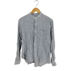 ブルックスブラザーズ BROOKS BROTHERS リネンバンドカラーシャツ メンズ import：M 