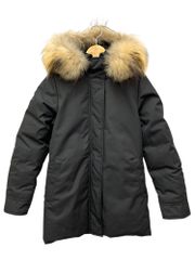 PYRENEX BORDEAUX ファー付きダウンコート ブラック JP38 - メルカリ