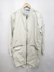 ◇ ZARA MAN ザラ マン ジップアップ シンプル 長袖 コート サイズEUR M USA M MEX 40 オフホワイト系 メンズ P  【1402160013545】