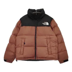 THE NORTH FACE ヌプシジャケット ショート丈 NDW92335 サイズL ダウンジャケット 23AW ブラウン ブラック レディース ザノースフェイス【中古】5-1219A♪