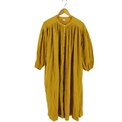 アーバンリサーチドアーズ URBAN RESEARCH DOORS コットンボイルギャザーワンピース レディース JPN：M 