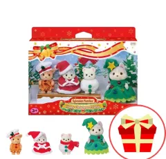 未開封新品 シルバニアファミリー ハッピークリスマスフレンズ フィギュアセット 571