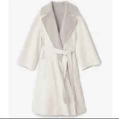 美品　FOXEY NEW YORK フォクシーニューヨーク 39810 リバーシブル ロング コートのサムネイル