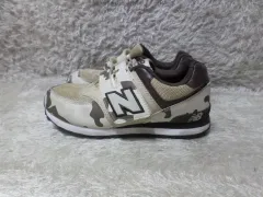 190 ニューバランス 574 キッズ ジュニア スニーカー 子供靴 中古 靴