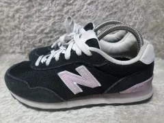 235 ニューバランス 515 ブラック スニーカー 中古 靴