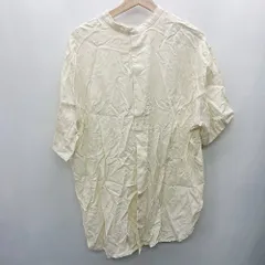 ◇ apart by 五分袖 シャツ サイズF アイボリー レディース E  【1408060050406】