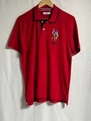 USPA ポロシャツ 半袖 カラーTシャツ 95