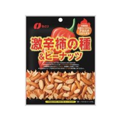 なとり 激辛柿の種＆ピーナッツ 50g×10袋