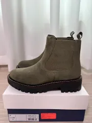 キャッスロン スウェード アンクル チェルシーブーツ 235 (新品)