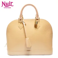 LOUIS VUITTON ルイ・ヴィトン ハンドバッグ アルマPM モノグラム ヴェルニ【中古】