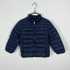 ポロラルフローレン/ダウン アウター ジャケット ネイビー キッズ5/ラデン