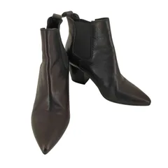 ファビオルスコーニ FABIO RUSCONI サイドゴアショートブーツ レディース EUR：37 