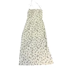 B071 Lily Brown リリー ブラウン キャミ ワンピース キャミソール ロング 花柄 フラワー カジュアル ホワイト レディース 0