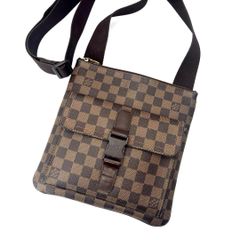 ルイヴィトン N51127 ダミエ ポシェットメルヴィール ショルダーバッグ