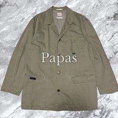 PAPAS サファリ ブッシュジャケット L コットンカバーオール パパス