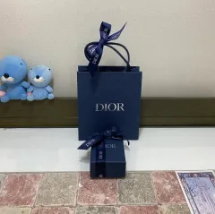 ディオール オム アクセサリー ボックス + リボン + お買い物バッグ